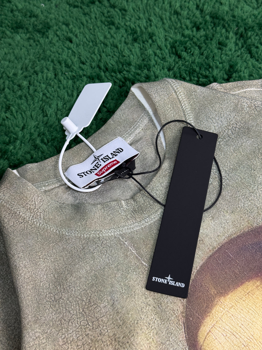 ФУТБОЛКА STONE ISLAND X SUPREME MONALISA