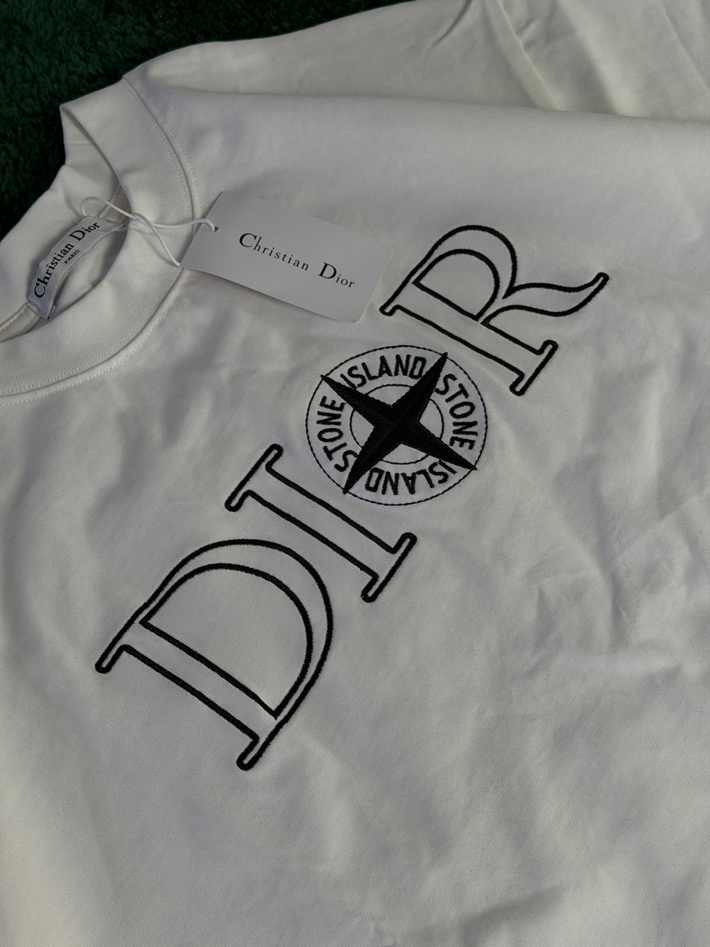 ФУТБОЛКА DIOR X STONE ISLAND