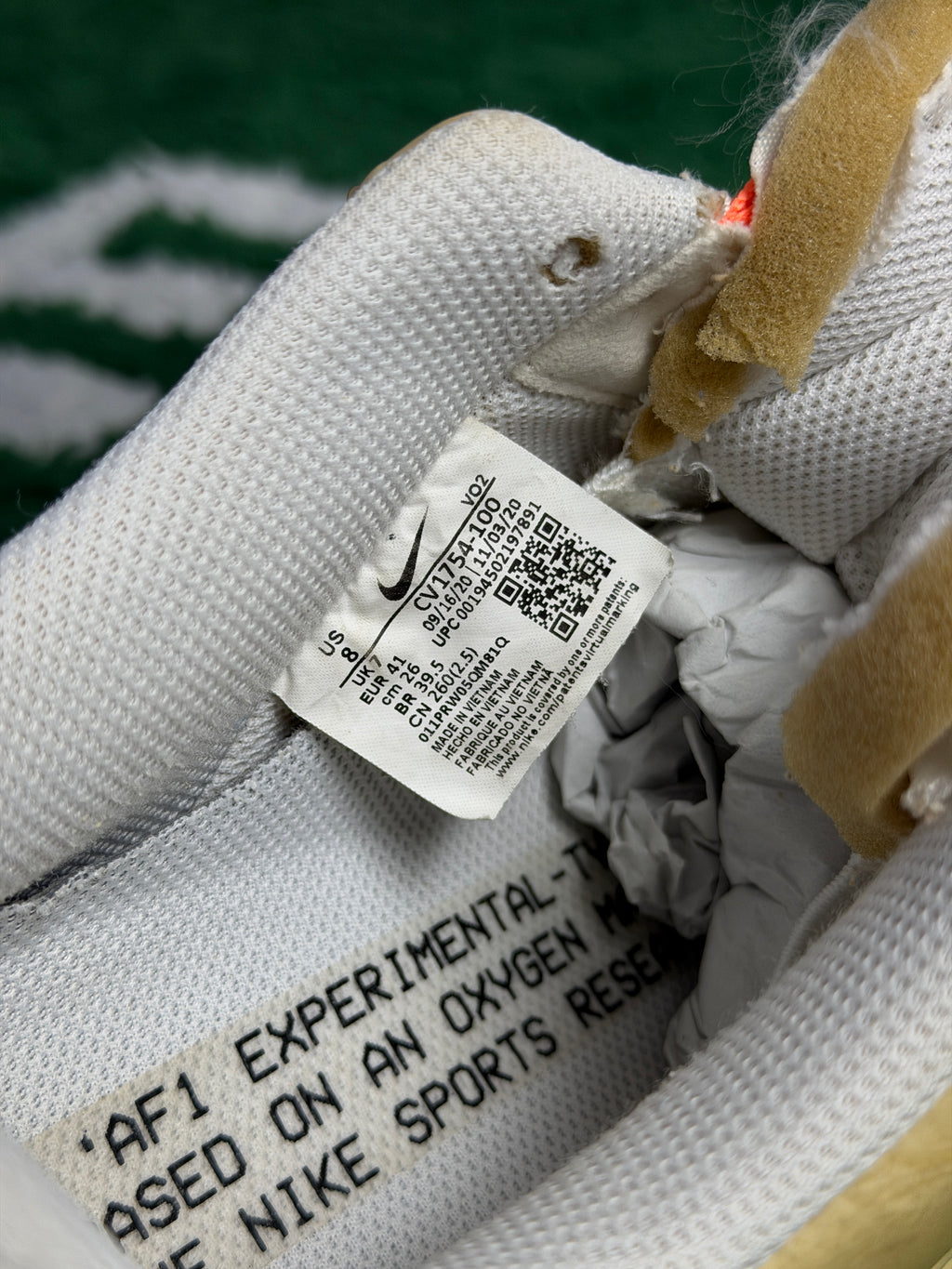 Кросівки Nike Air Force 1 Experimental Sail